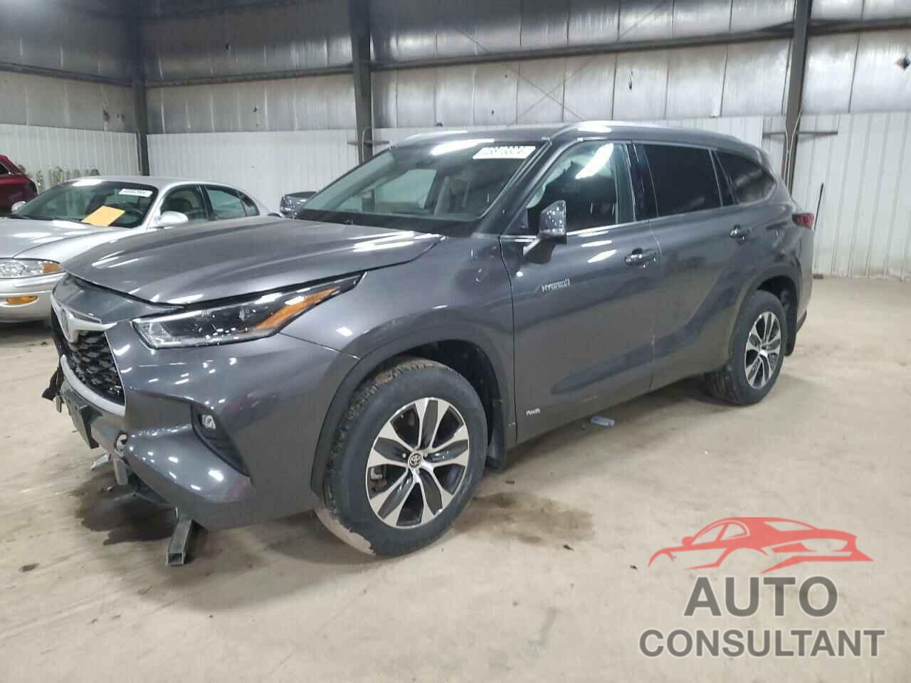 TOYOTA HIGHLANDER 2021 - 5TDGBRCH4MS527492