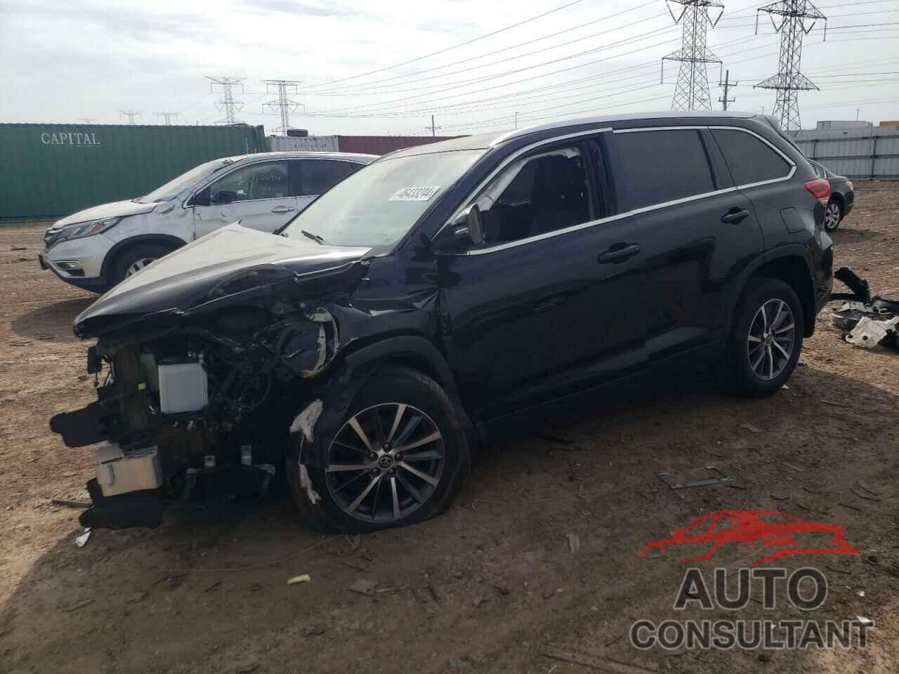 TOYOTA HIGHLANDER 2019 - 5TDJZRFH1KS588700