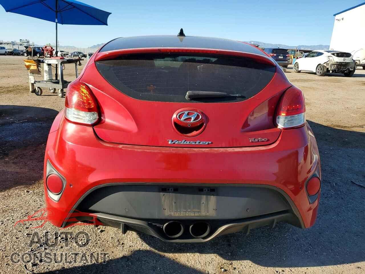 HYUNDAI VELOSTER 2013 - KMHTC6AE0DU111076