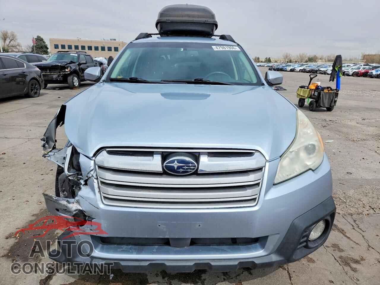 SUBARU OUTBACK 2013 - 4S4BRCCC0D3290326