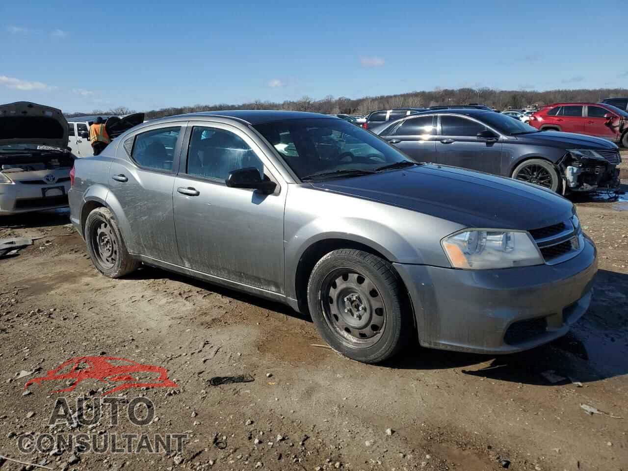 DODGE AVENGER 2012 - 1C3CDZAB8CN214932