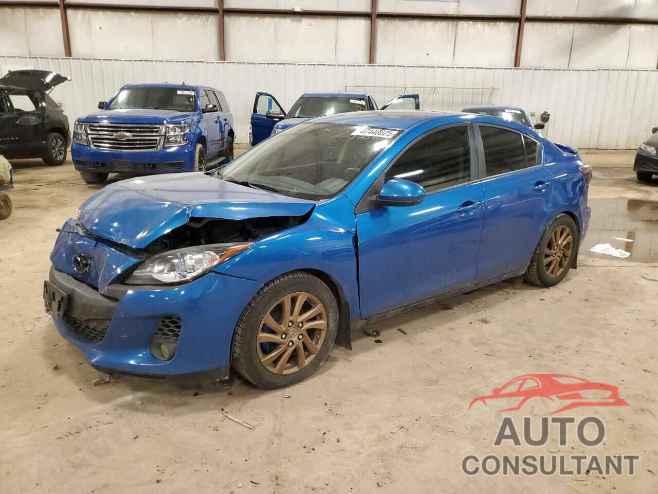 MAZDA 3 2012 - JM1BL1W72C1530009