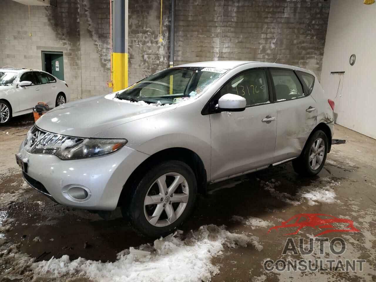 NISSAN MURANO 2009 - JN8AZ18W99W212662