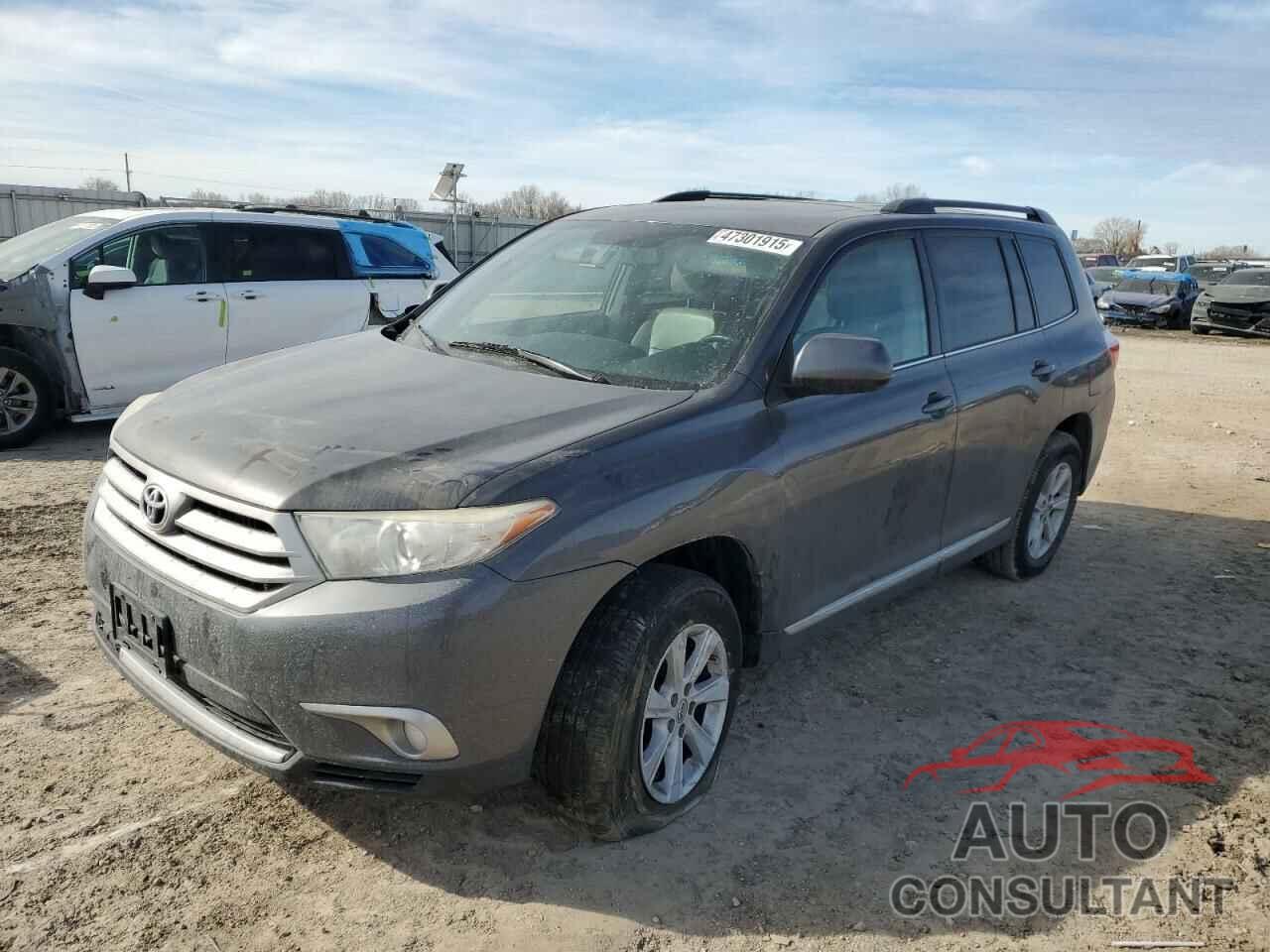 TOYOTA HIGHLANDER 2013 - 5TDBK3EH9DS225068