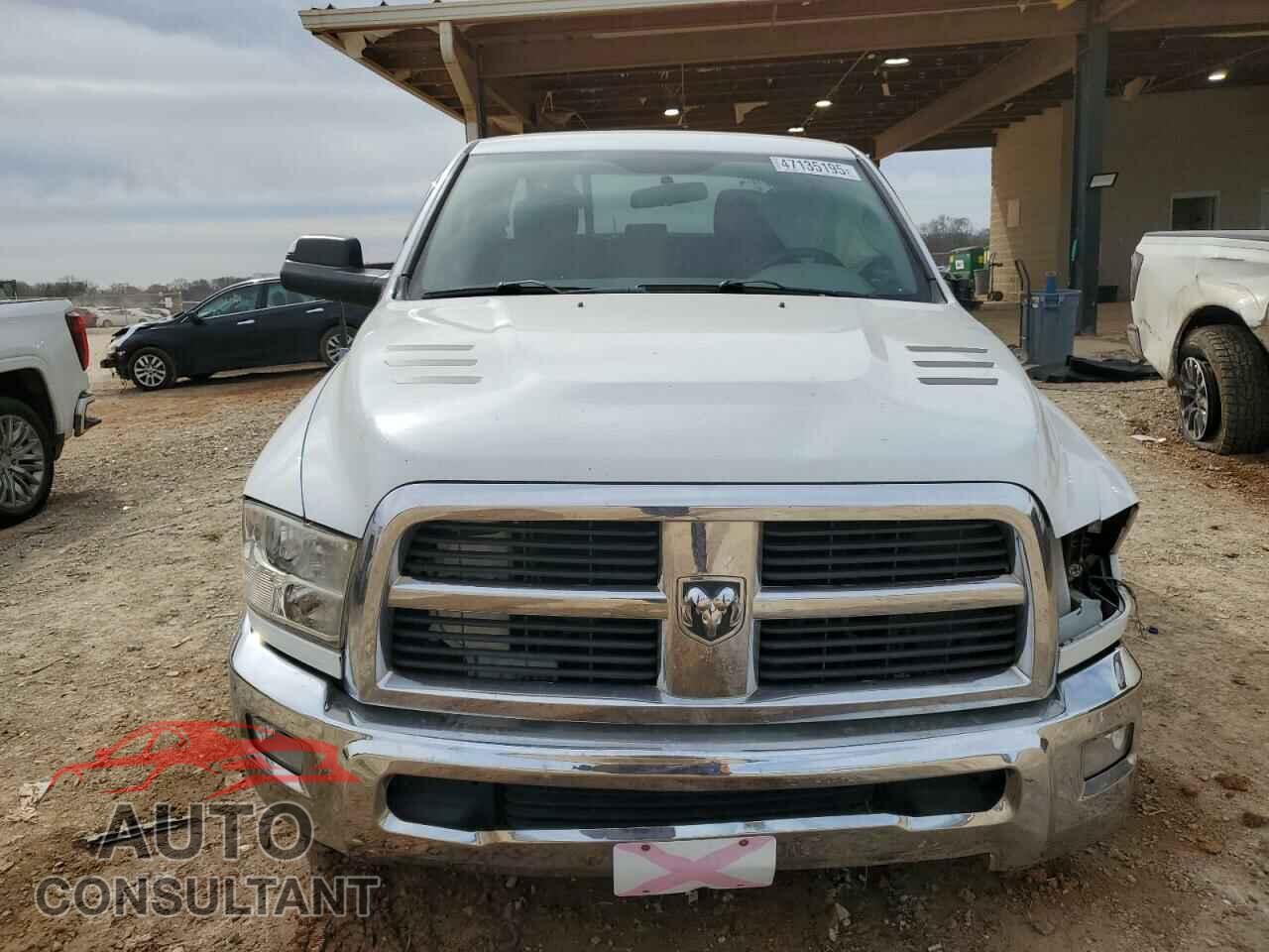 DODGE RAM 2500 2012 - 3C6TD5CT4CG265502