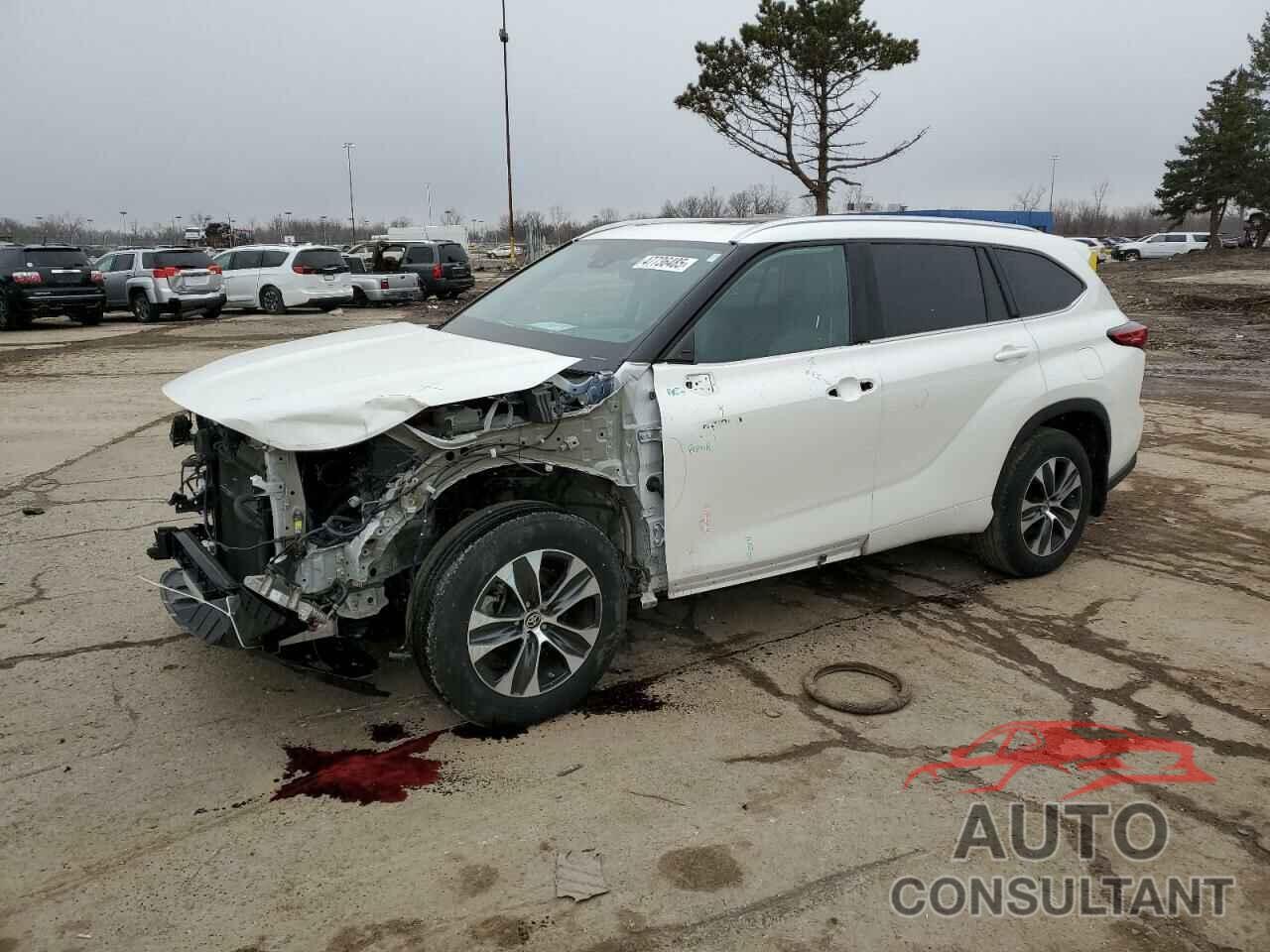 TOYOTA HIGHLANDER 2020 - 5TDGBRCH3LS510956