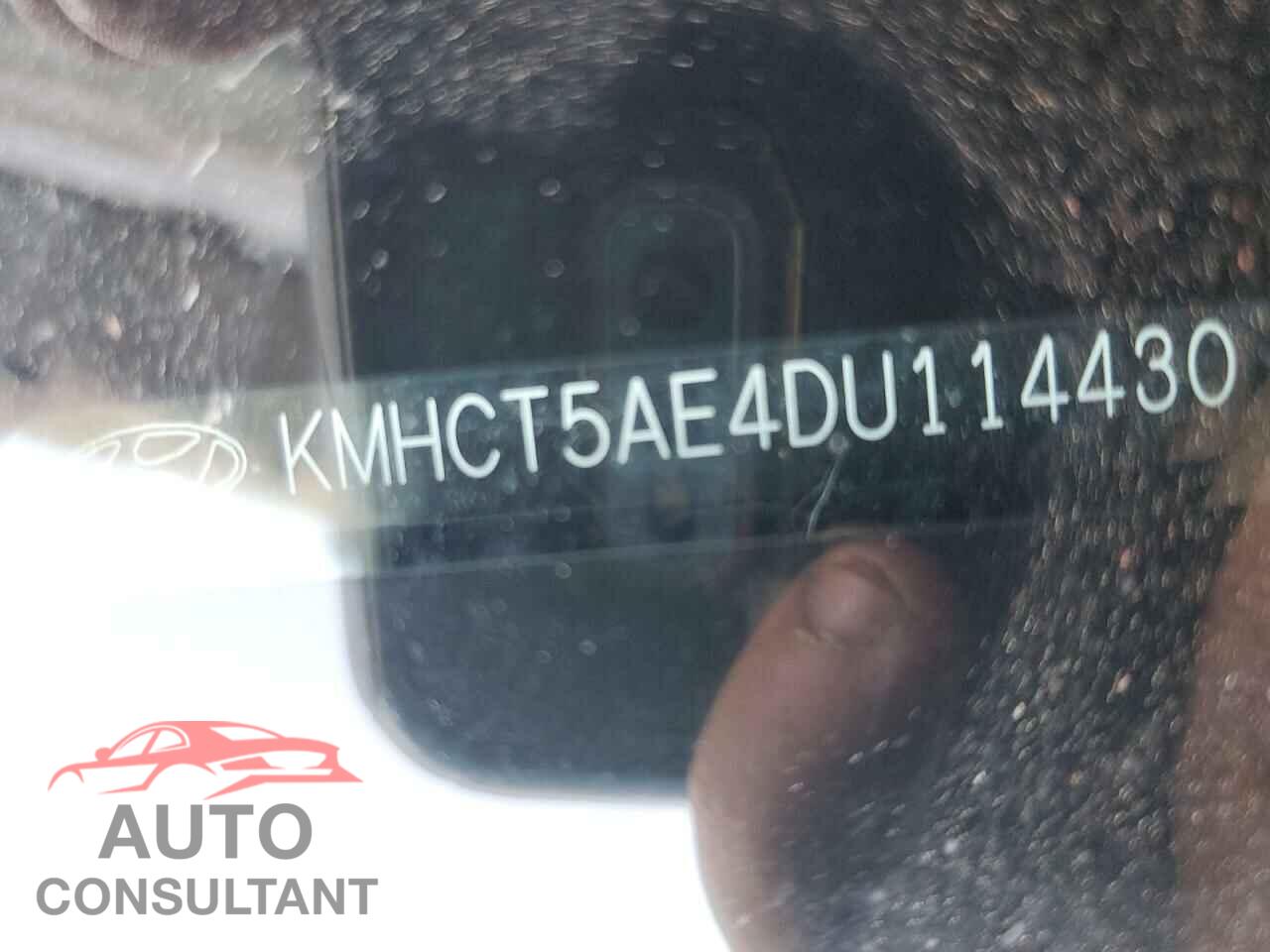 HYUNDAI ACCENT 2013 - KMHCT5AE4DU114430