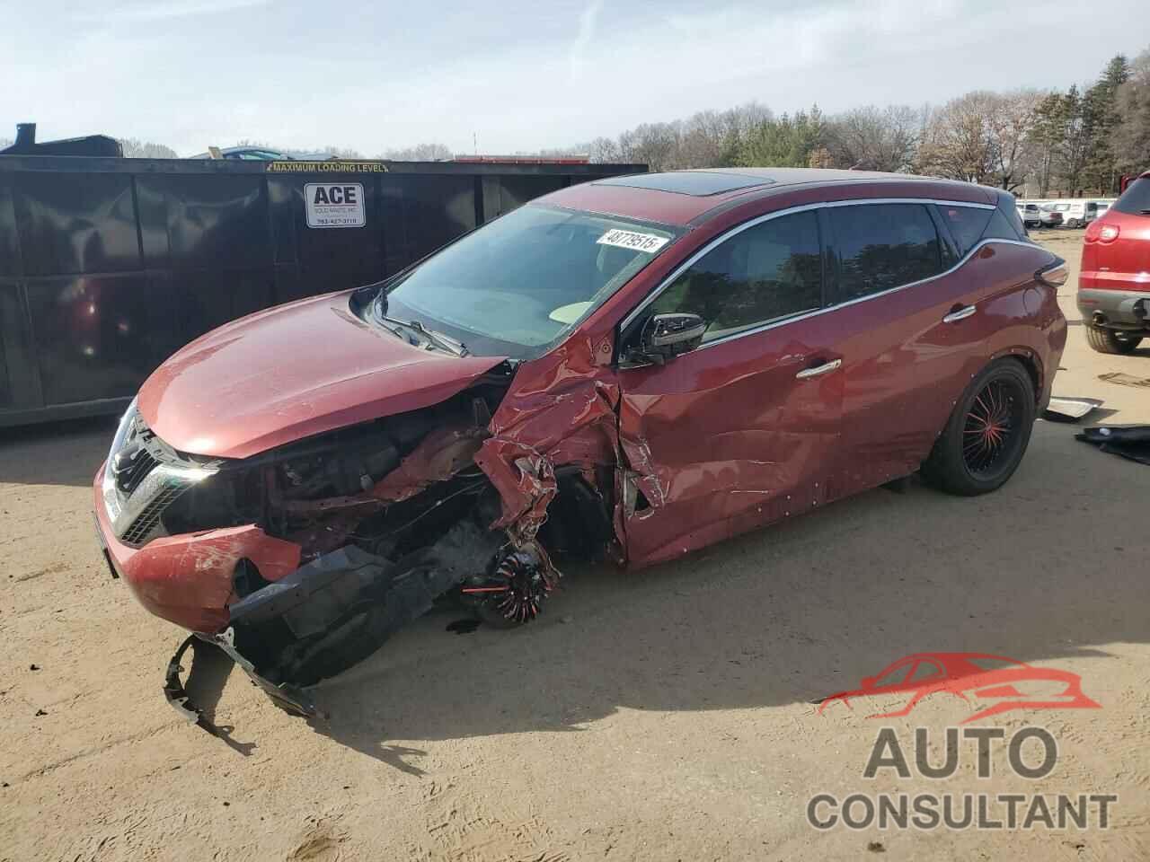 NISSAN MURANO 2016 - 5N1AZ2MH3GN129347