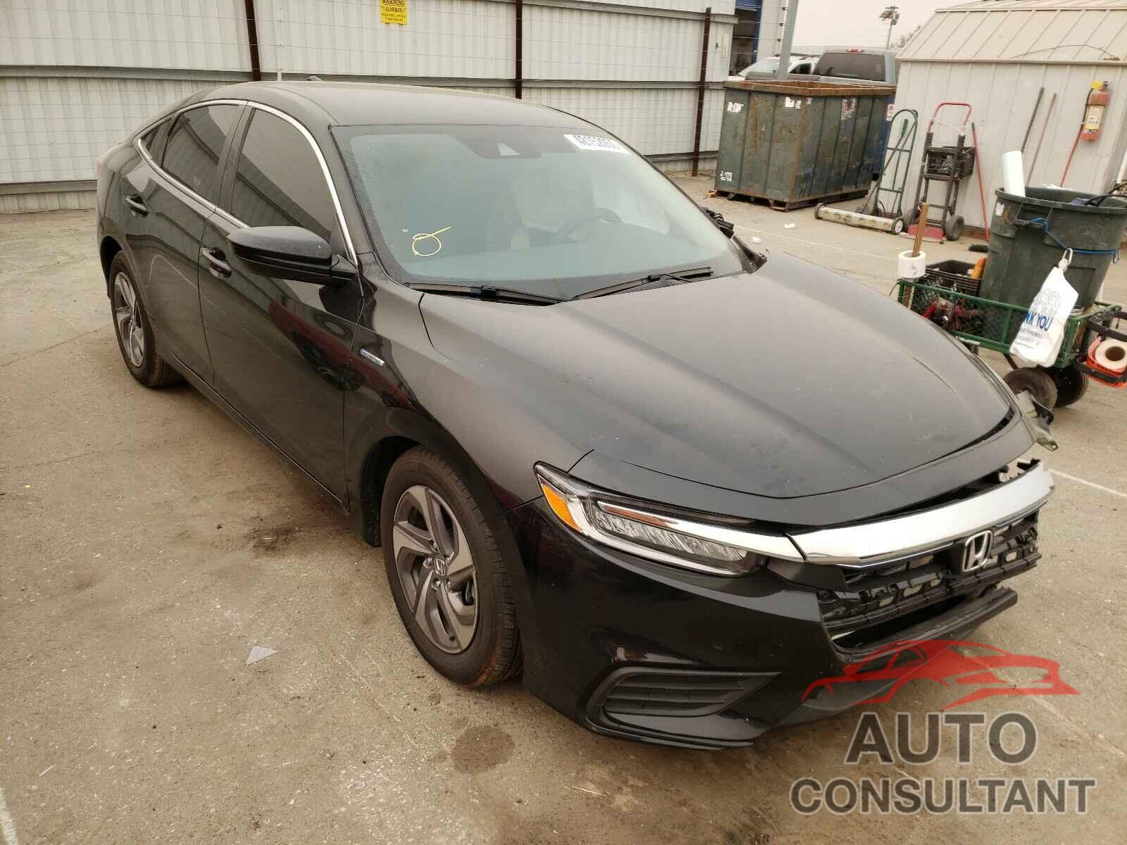 HONDA INSIGHT 2019 - 19XZE4F12KE029879