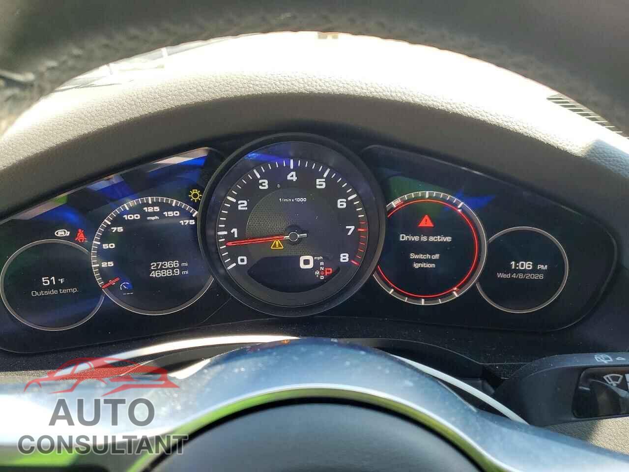 PORSCHE CAYENNE 2020 - WP1AA2AY7LDA00042