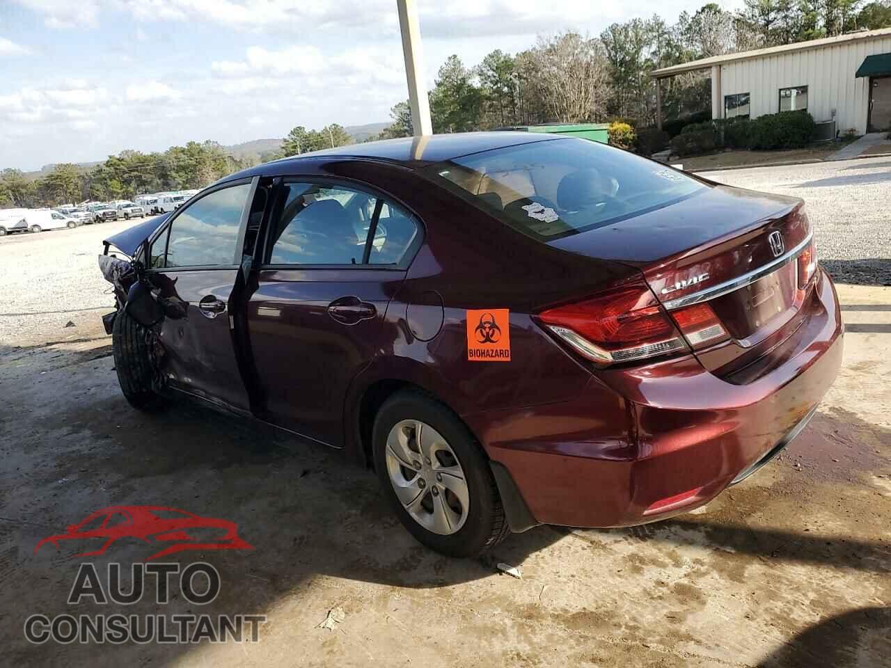 HONDA CIVIC 2013 - 19XFB2F57DE098251