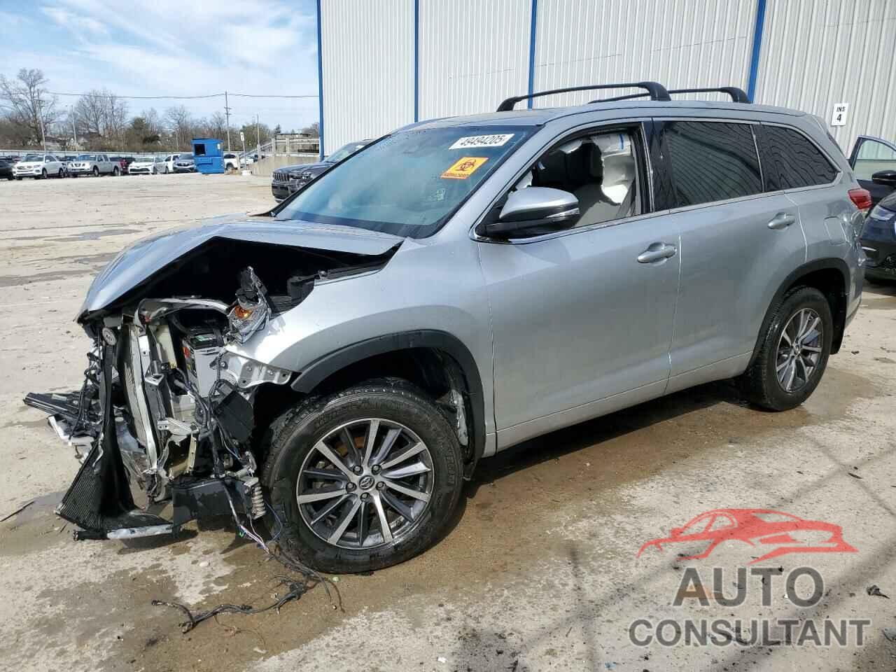 TOYOTA HIGHLANDER 2017 - 5TDJZRFH2HS484001