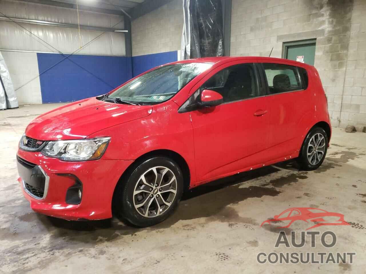 CHEVROLET SONIC 2017 - 1G1JD6SG0H4112395