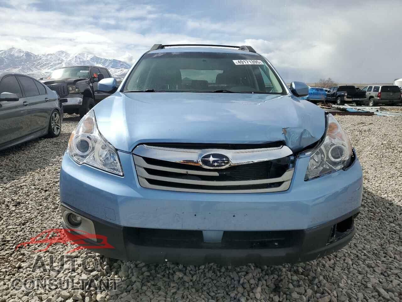 SUBARU OUTBACK 2012 - 4S4BRBCC3C3296985