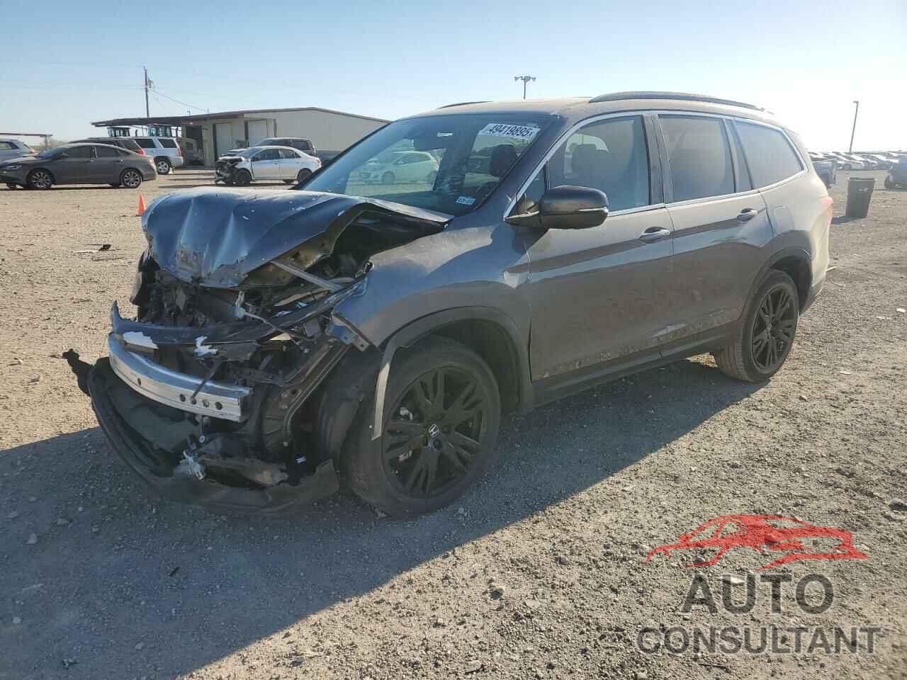 HONDA PILOT 2022 - 5FNYF5H21NB018715
