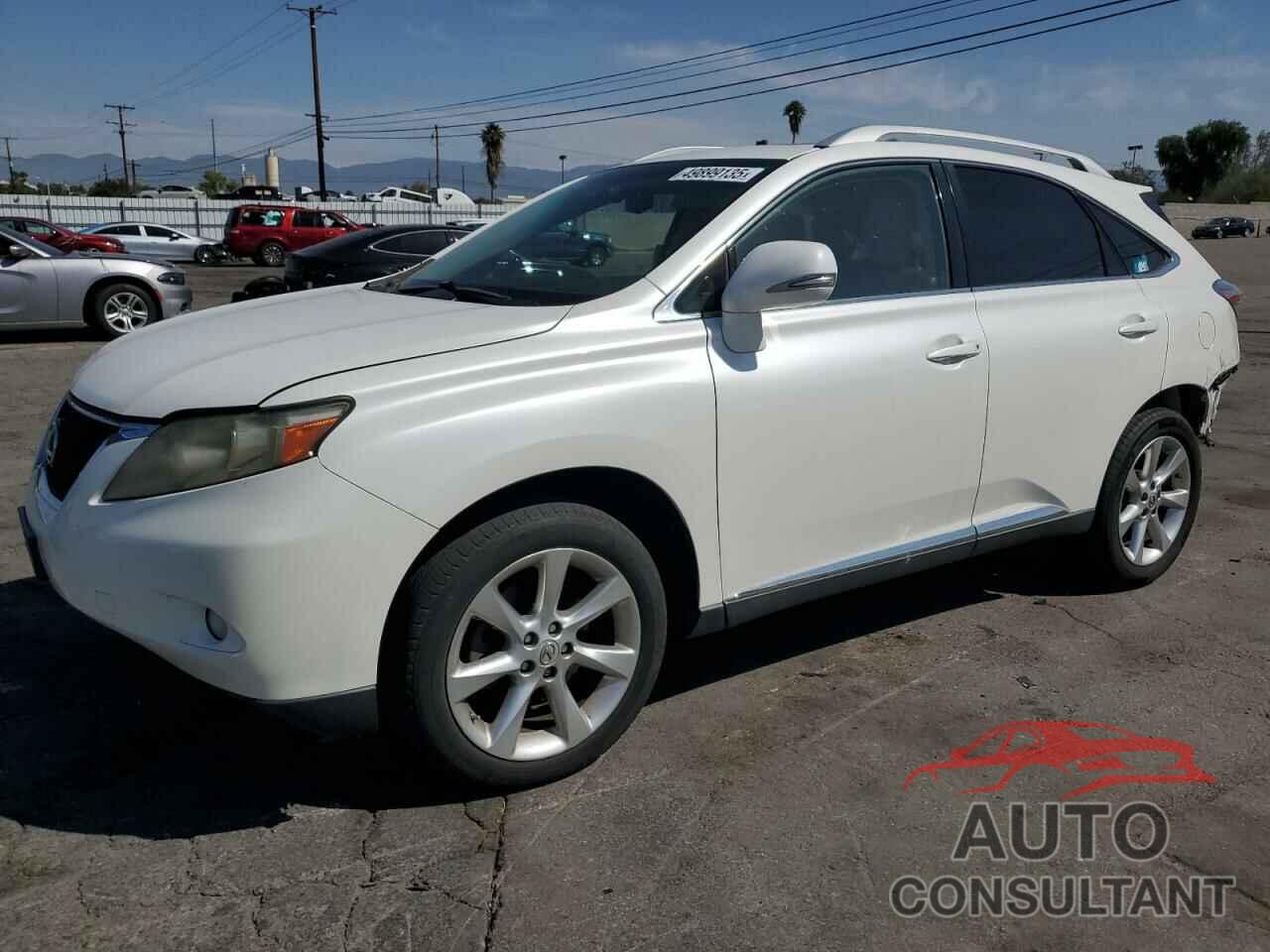 LEXUS RX350 2010 - JTJZK1BA3A2405351
