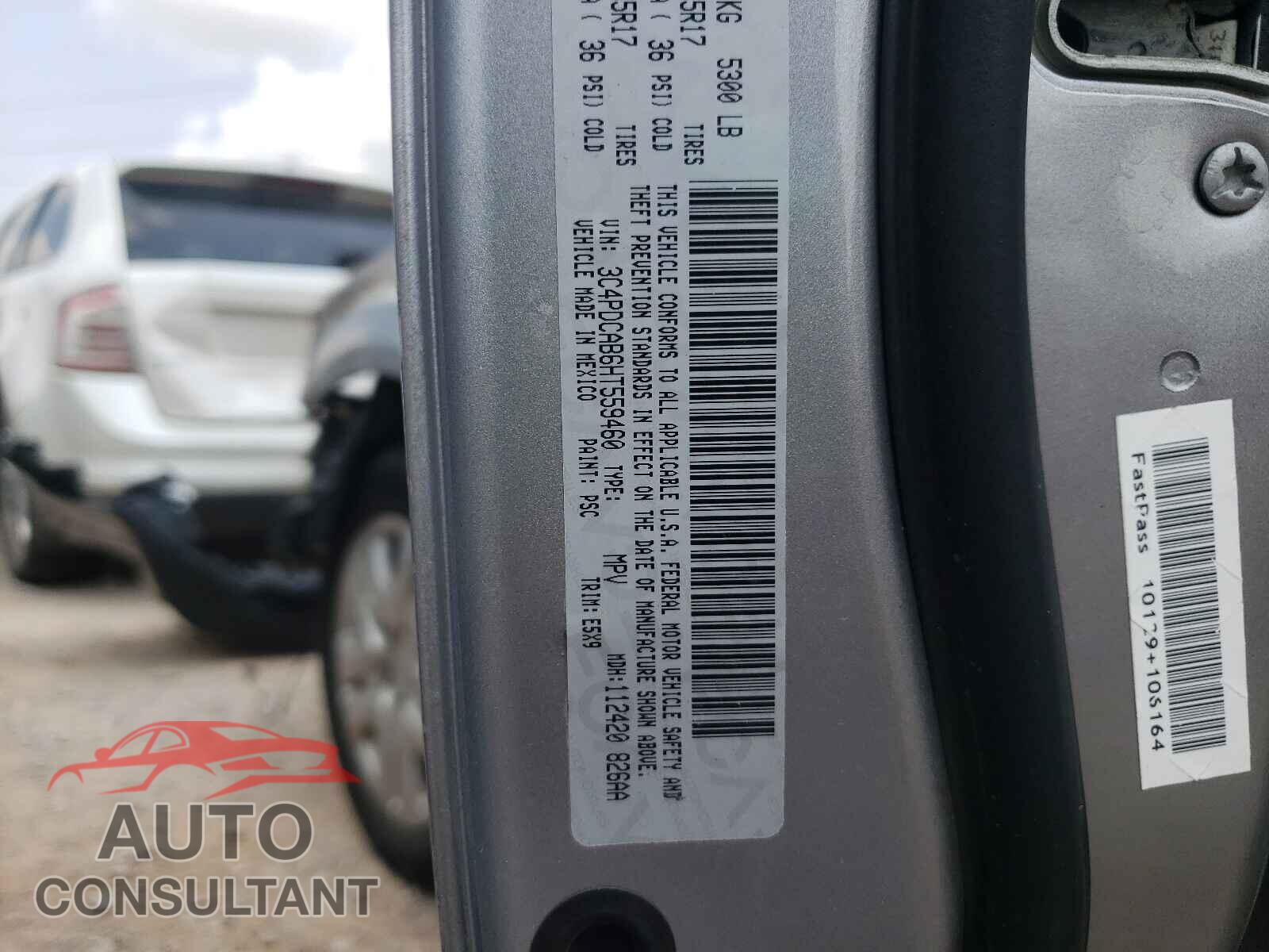 DODGE JOURNEY 2017 - 3C4PDCAB6HT559460