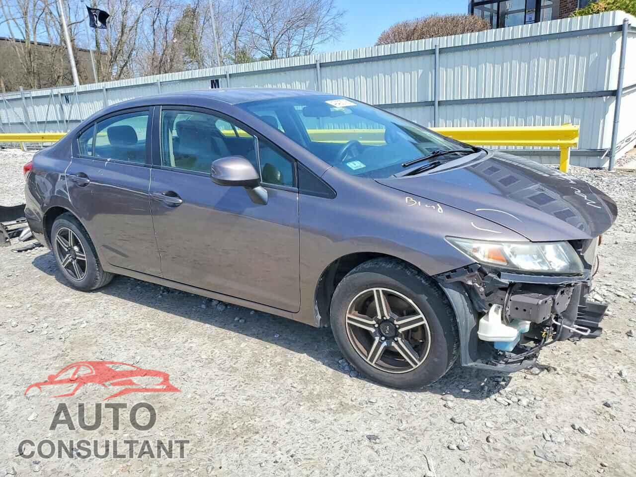 HONDA CIVIC 2013 - 2HGFB2F51DH572202