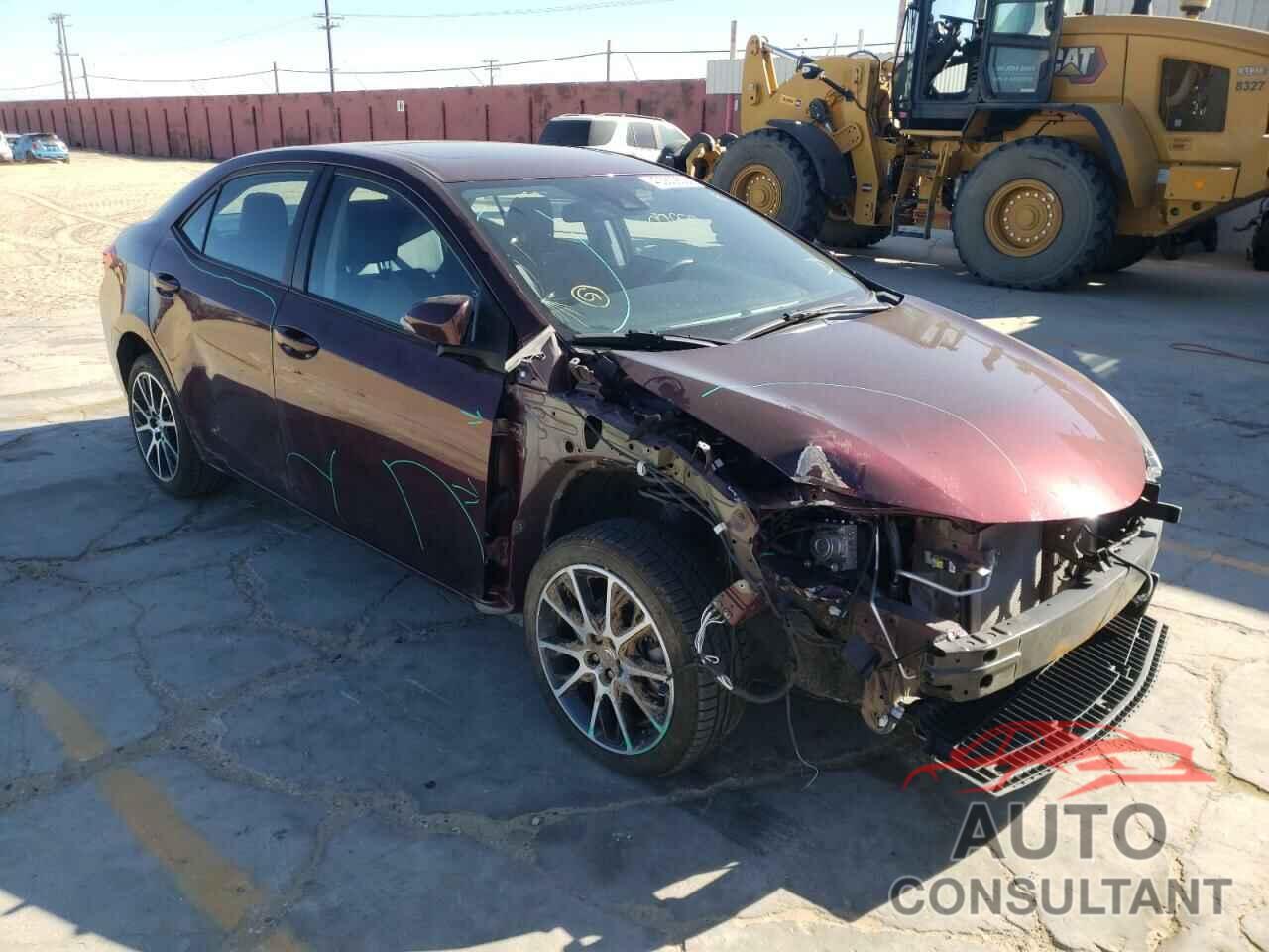 TOYOTA COROLLA 2017 - 5YFBURHE8HP605645