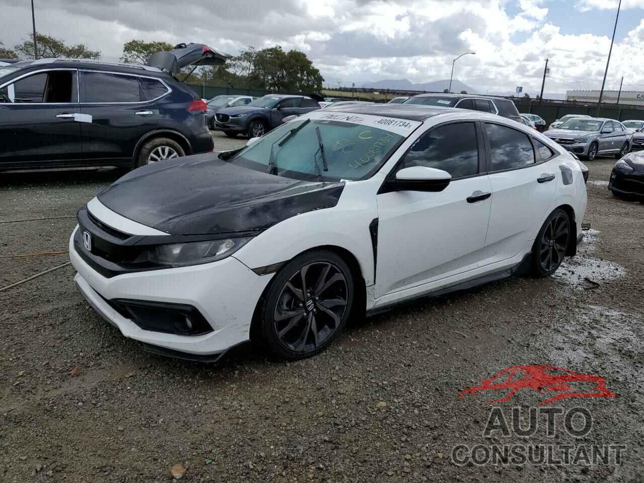 HONDA CIVIC 2020 - 2HGFC2F87LH570430