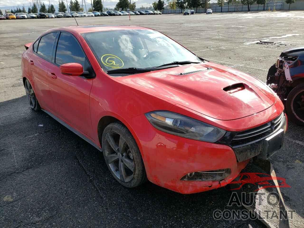 DODGE DART 2016 - 1C3CDFEB8GD613795