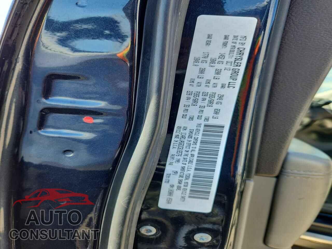 DODGE DURANGO 2013 - 1C4RDJAG6DC616576