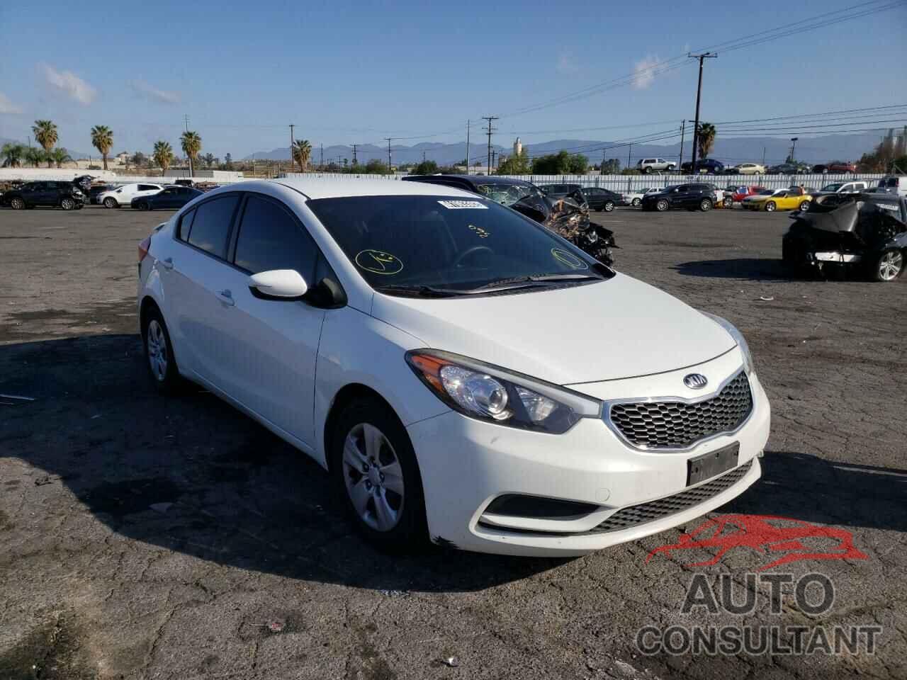 KIA FORTE 2016 - KNAFK4A61G5544161