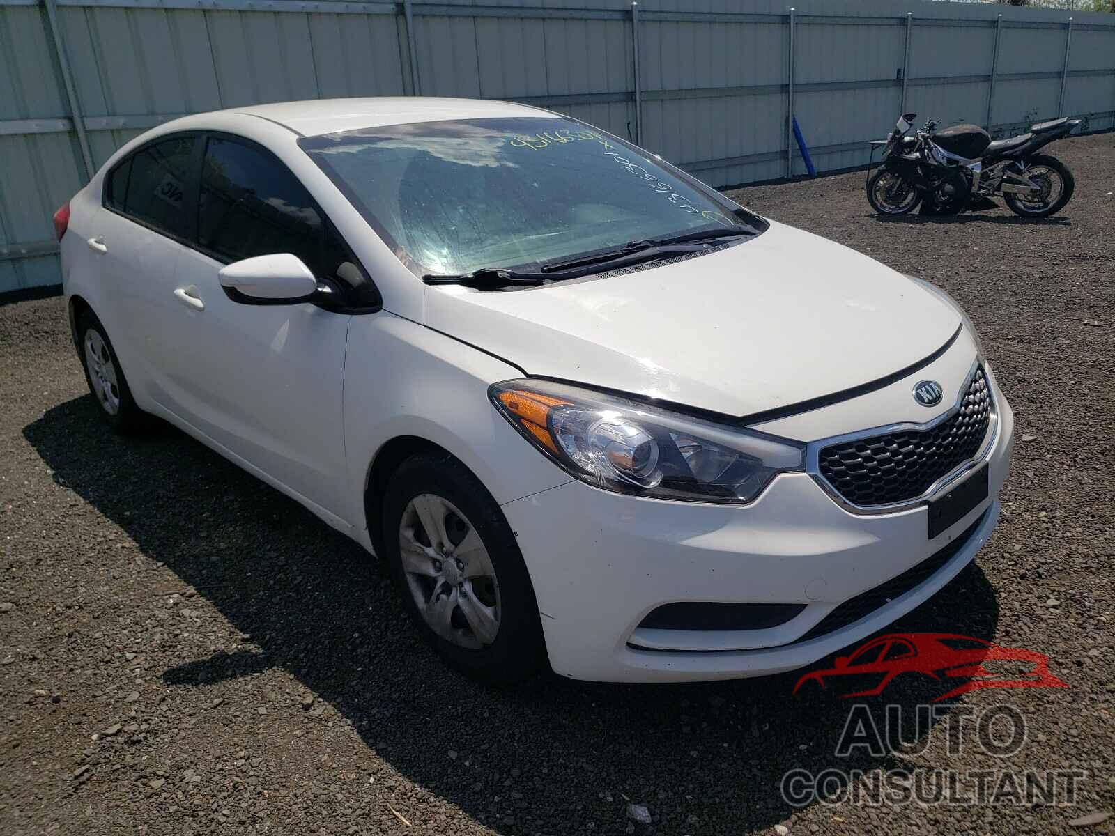 KIA FORTE 2016 - KNAFK4A65G5501507