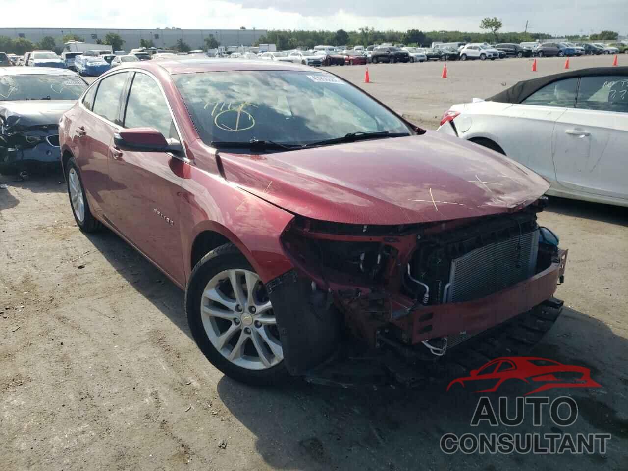 CHEVROLET MALIBU 2017 - 1G1ZE5ST8HF203541