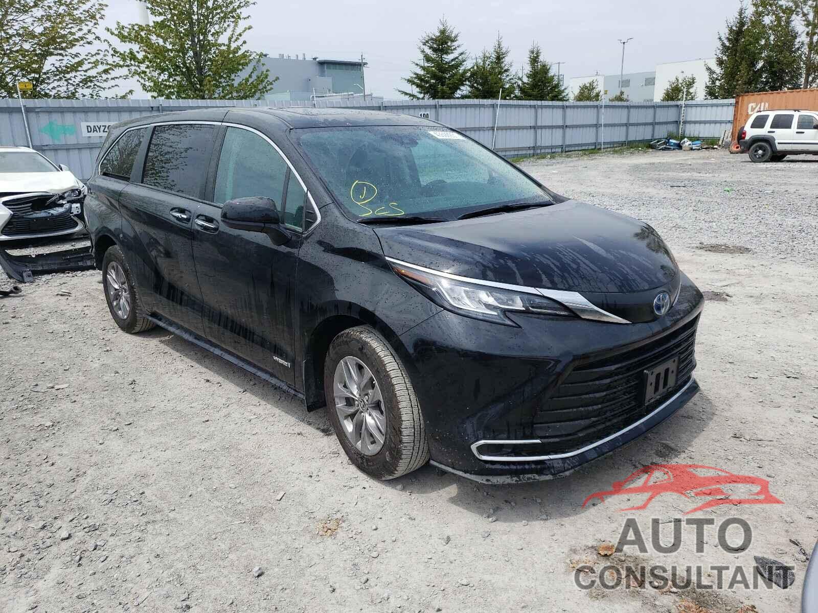 TOYOTA SIENNA 2021 - 5TDGRKEC9MS021211