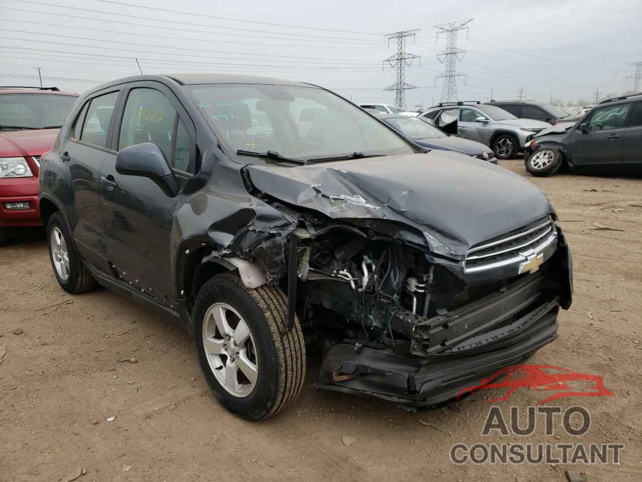 CHEVROLET TRAX 2016 - 3GNCJNSB7GL151363