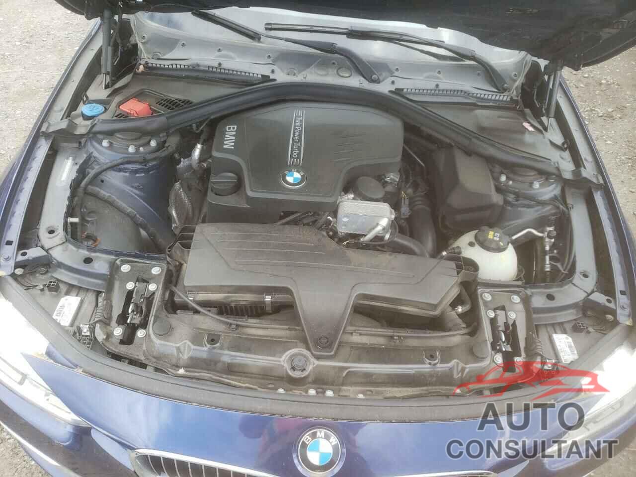 BMW 3 SERIES 2016 - WBA8G5C55GK752887