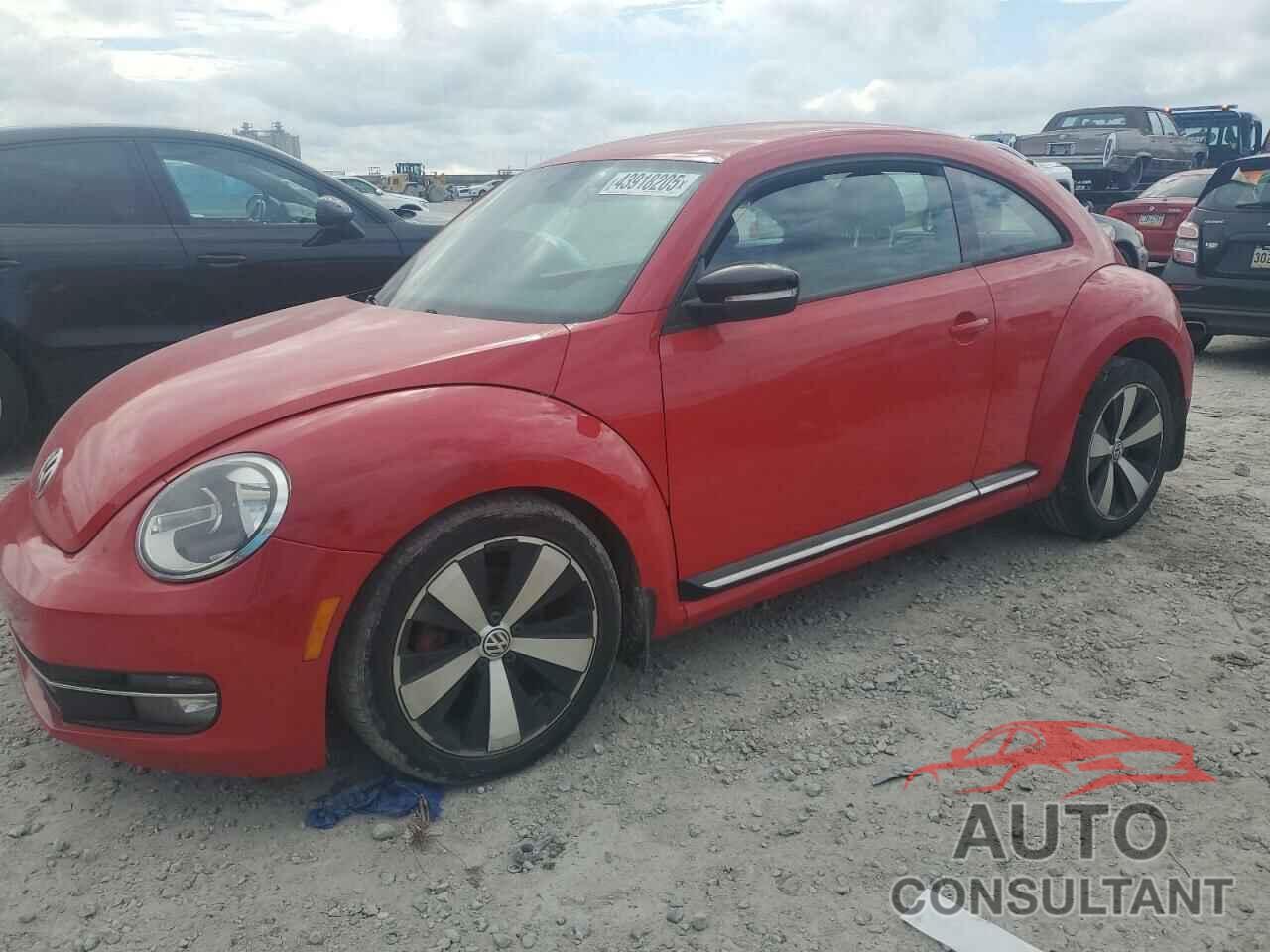 VOLKSWAGEN BEETLE 2012 - 3VWV67ATXCM651866