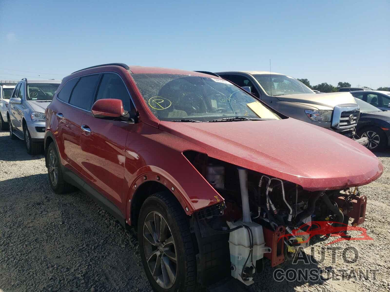 HYUNDAI SANTA FE 2017 - KM8SM4HF9HU219990