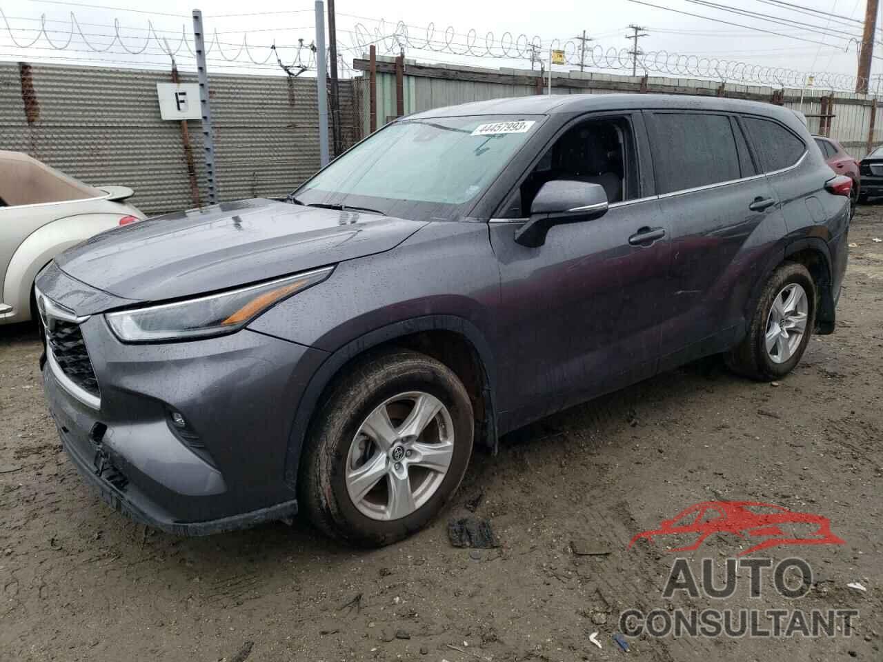 TOYOTA HIGHLANDER 2021 - 5TDBZRBH1MS072365