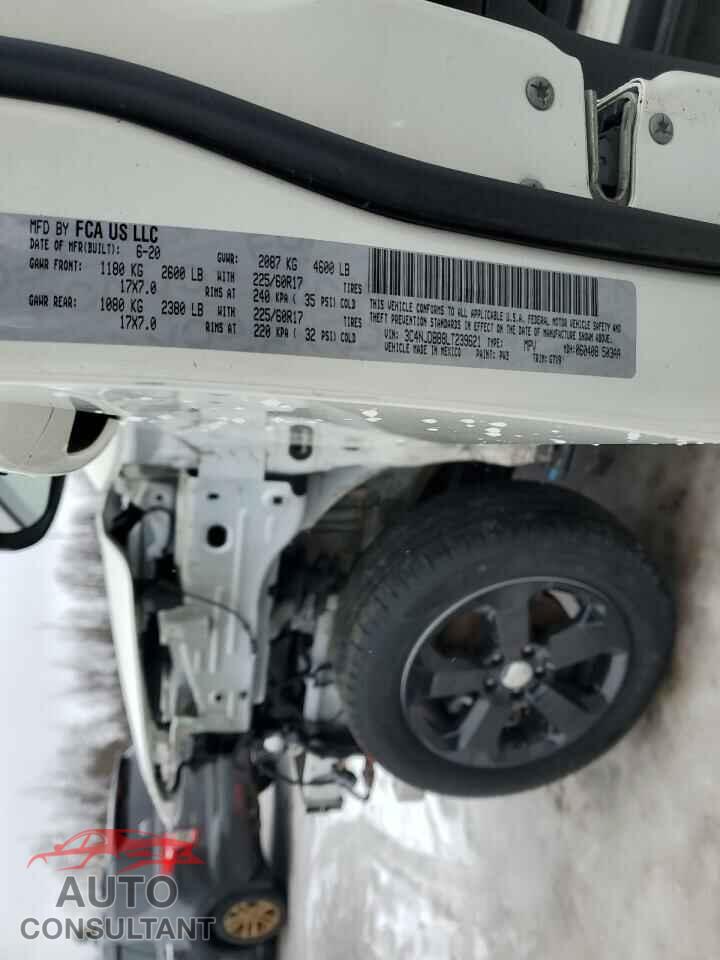 JEEP COMPASS 2020 - 3C4NJDBB8LT239621