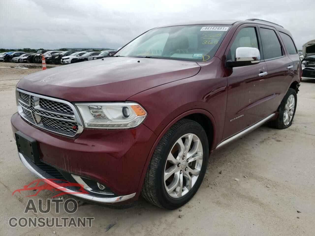 DODGE DURANGO 2018 - 1C4RDHEG8JC316536