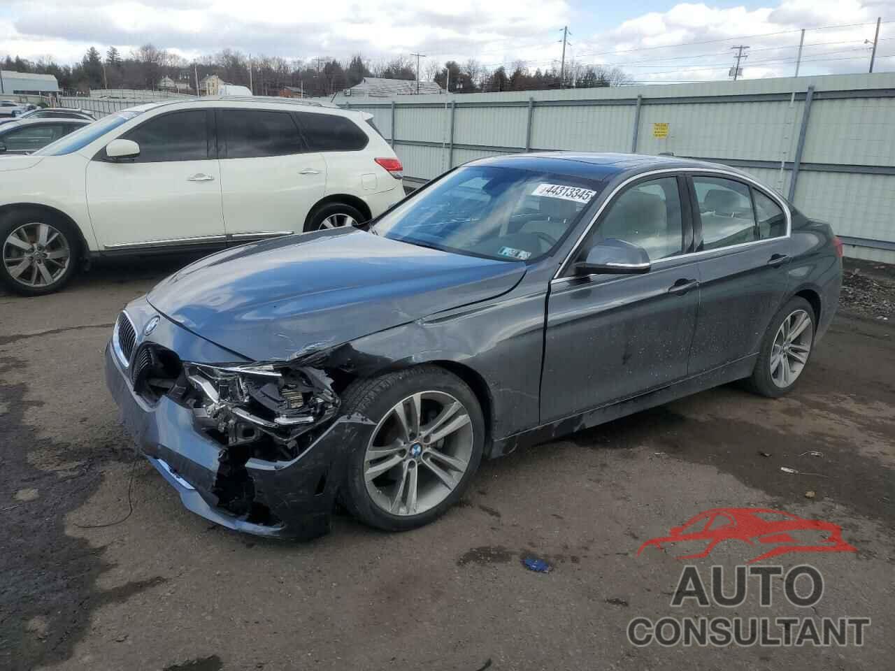 BMW 3 SERIES 2017 - WBA8D9G32HNU66195