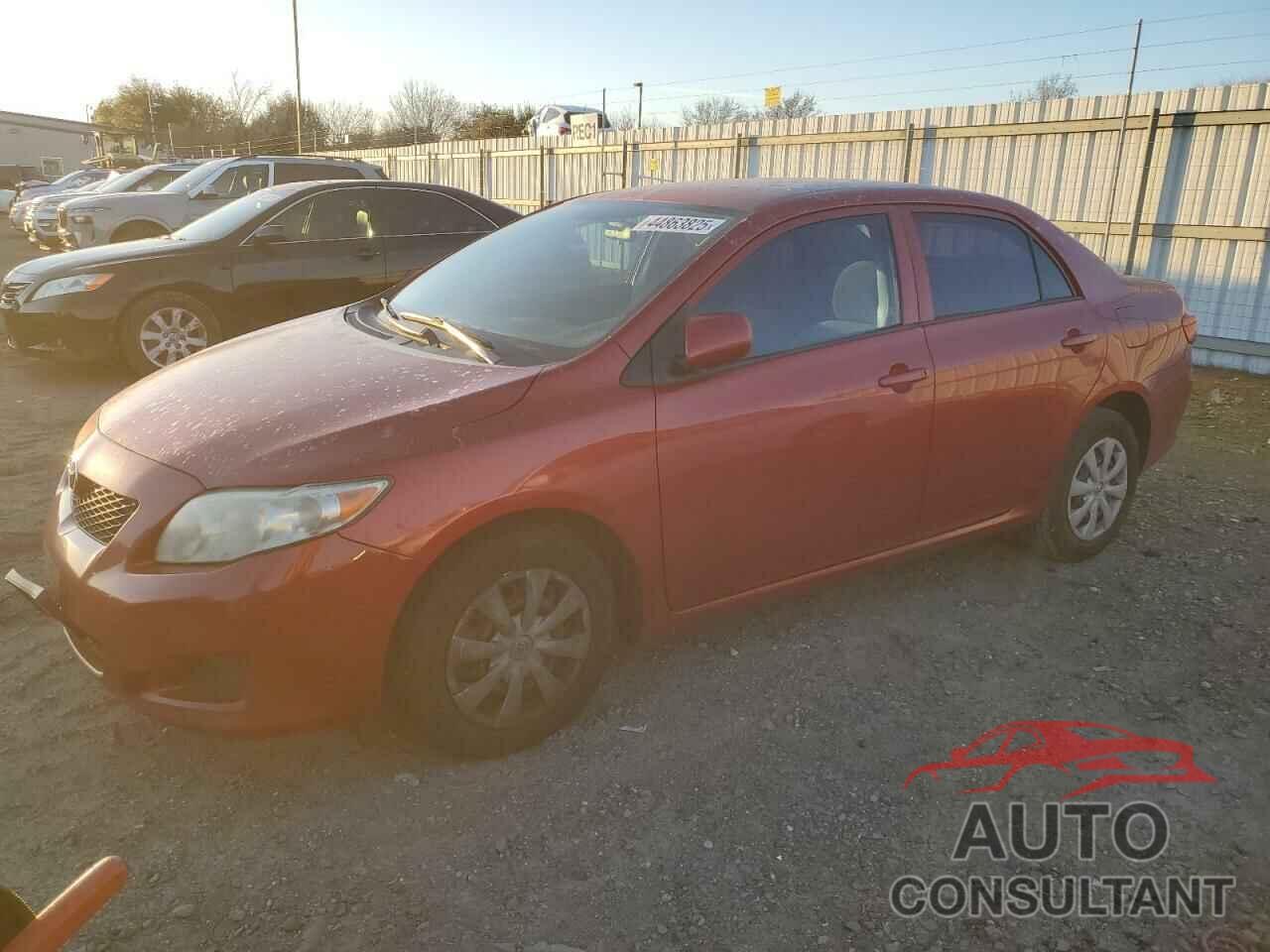TOYOTA COROLLA 2009 - JTDBL40E999064565