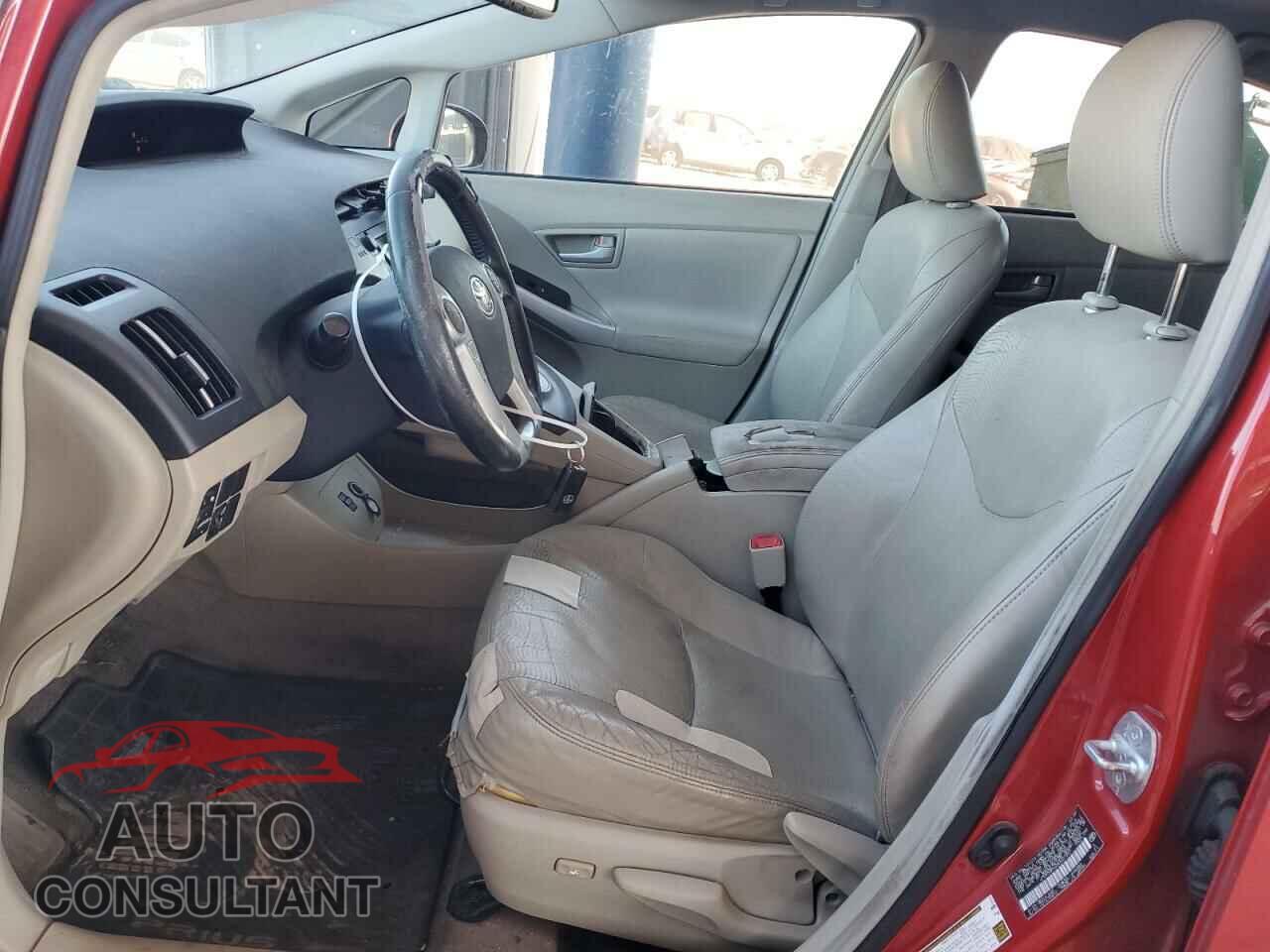 TOYOTA PRIUS 2010 - JTDKN3DU2A0027257