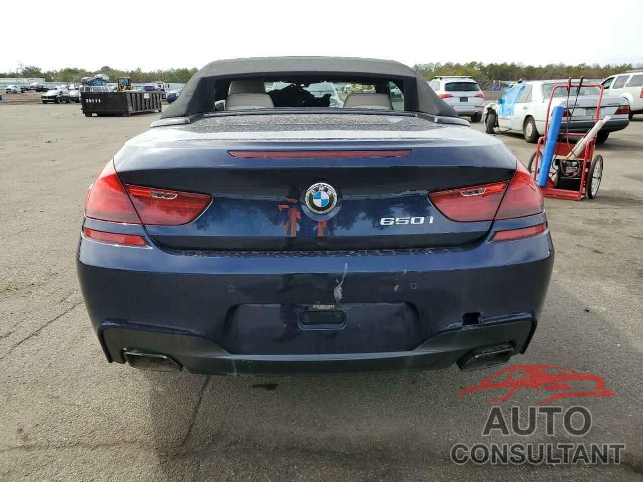 BMW 6 SERIES 2015 - WBAYP9C57FD169764