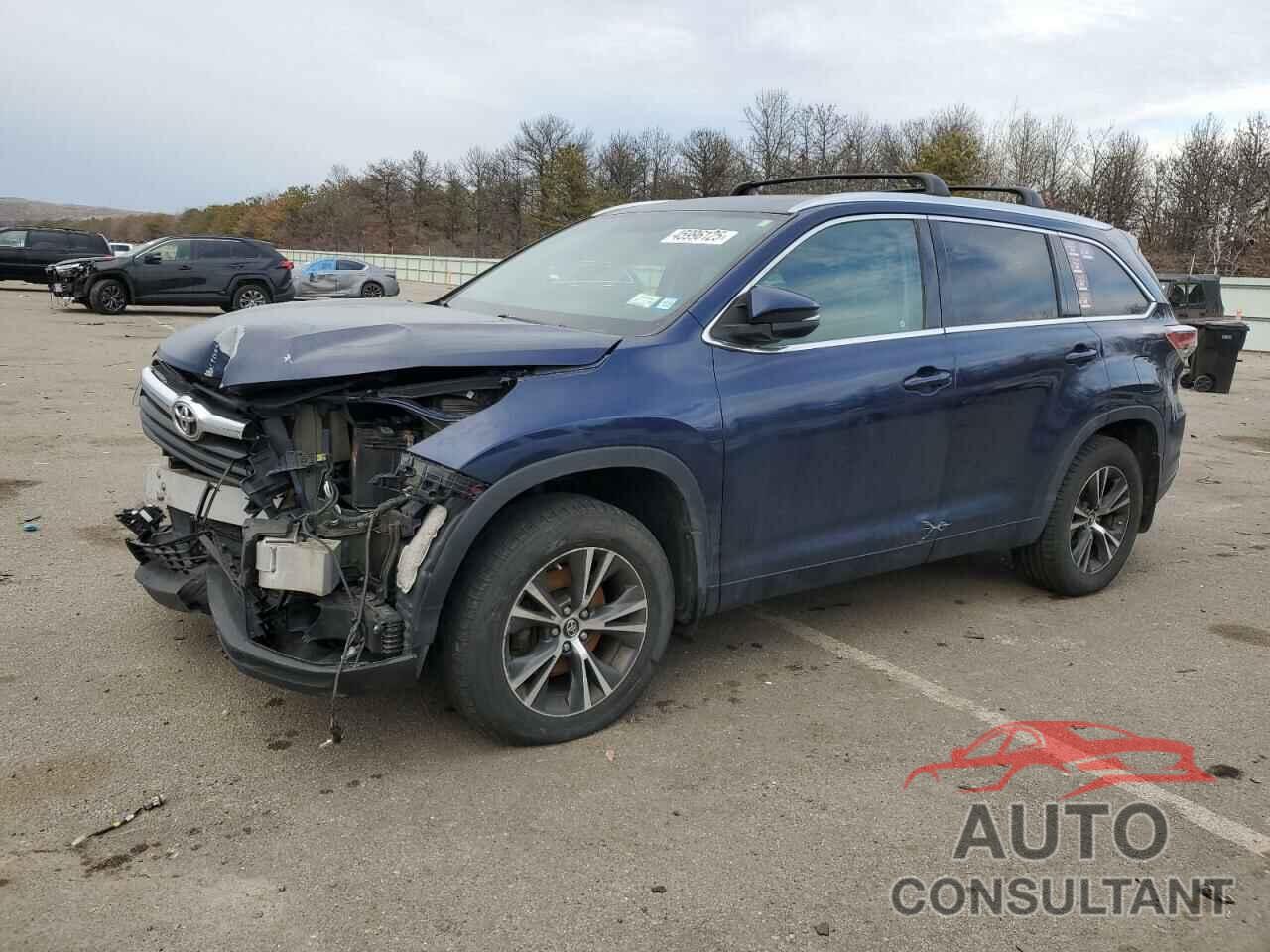 TOYOTA HIGHLANDER 2016 - 5TDJKRFH1GS306017