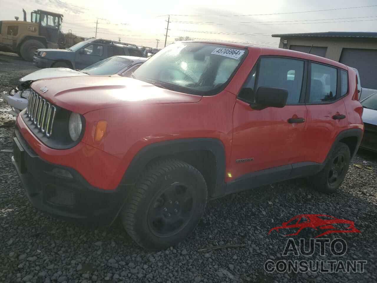 JEEP RENEGADE 2017 - ZACCJBABXHPF93913