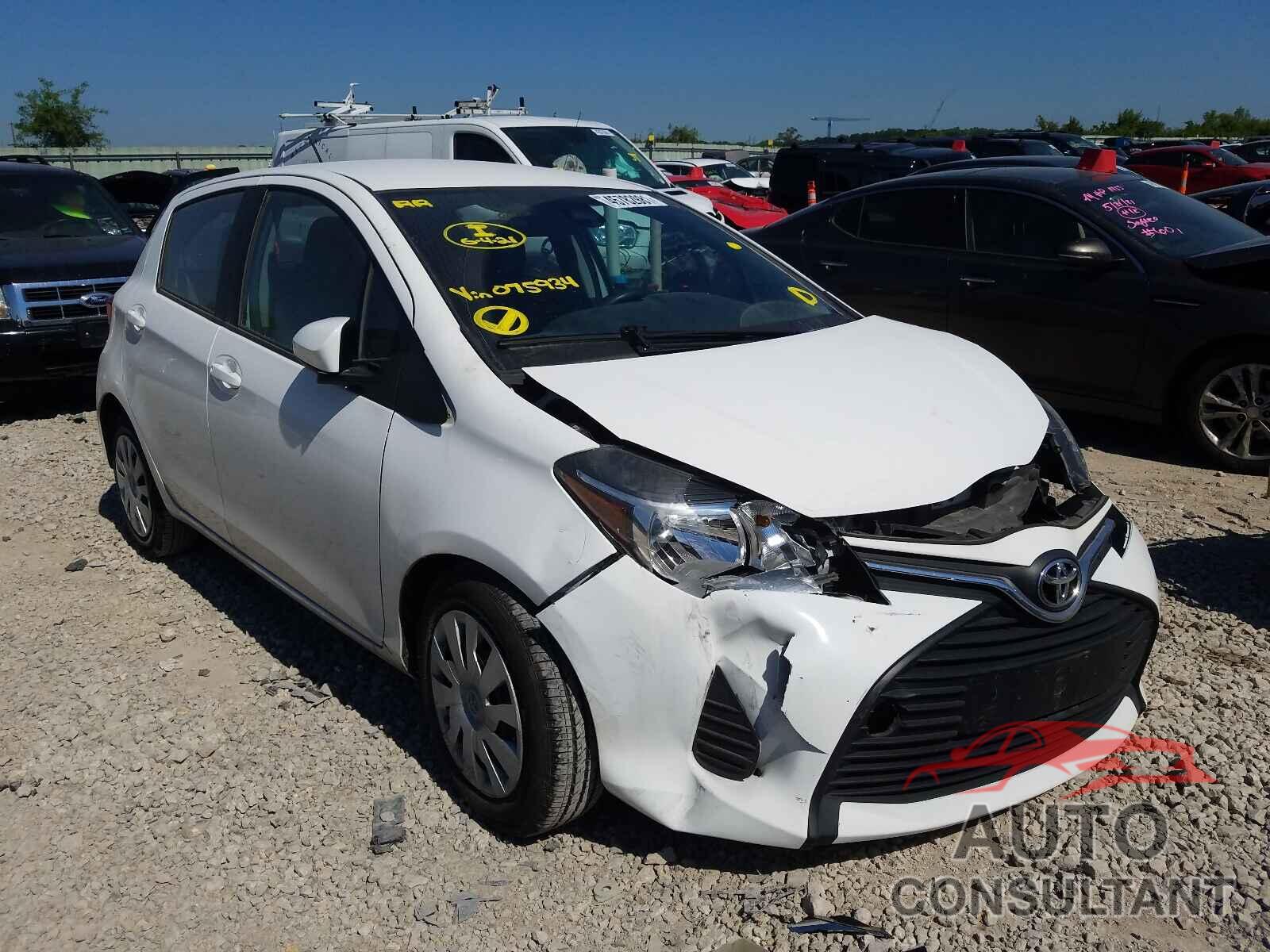 TOYOTA YARIS 2017 - VNKKTUD37HA075934