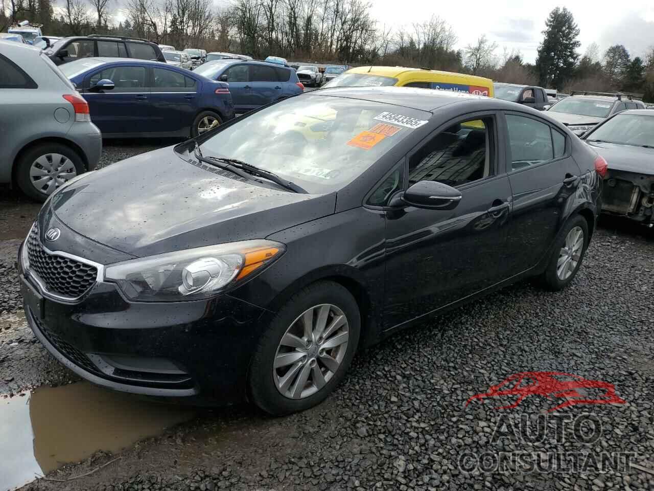 KIA FORTE 2016 - KNAFX4A67G5602128