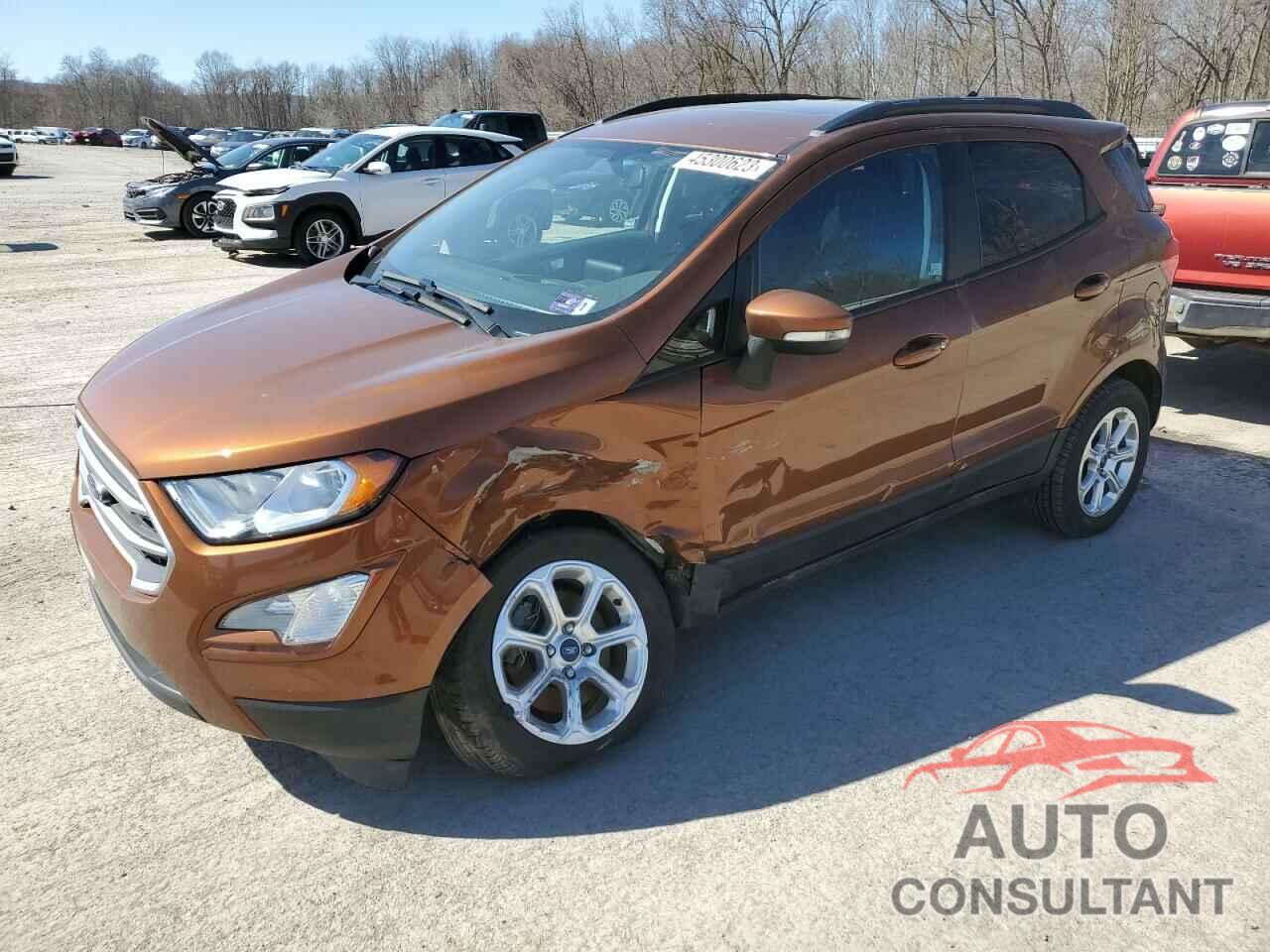 FORD ECOSPORT 2018 - MAJ6P1UL4JC224202