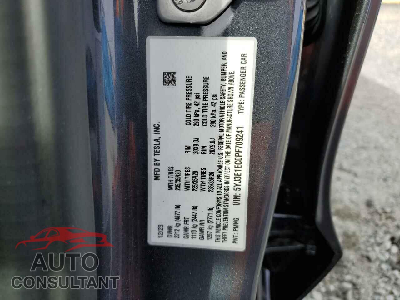 TESLA MODEL 3 2023 - 5YJ3E1EC0PF709241