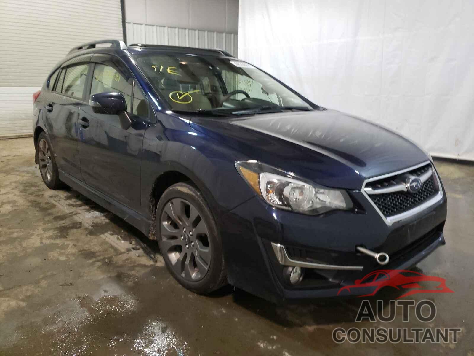 SUBARU IMPREZA 2016 - JF1GPAP68GH231272