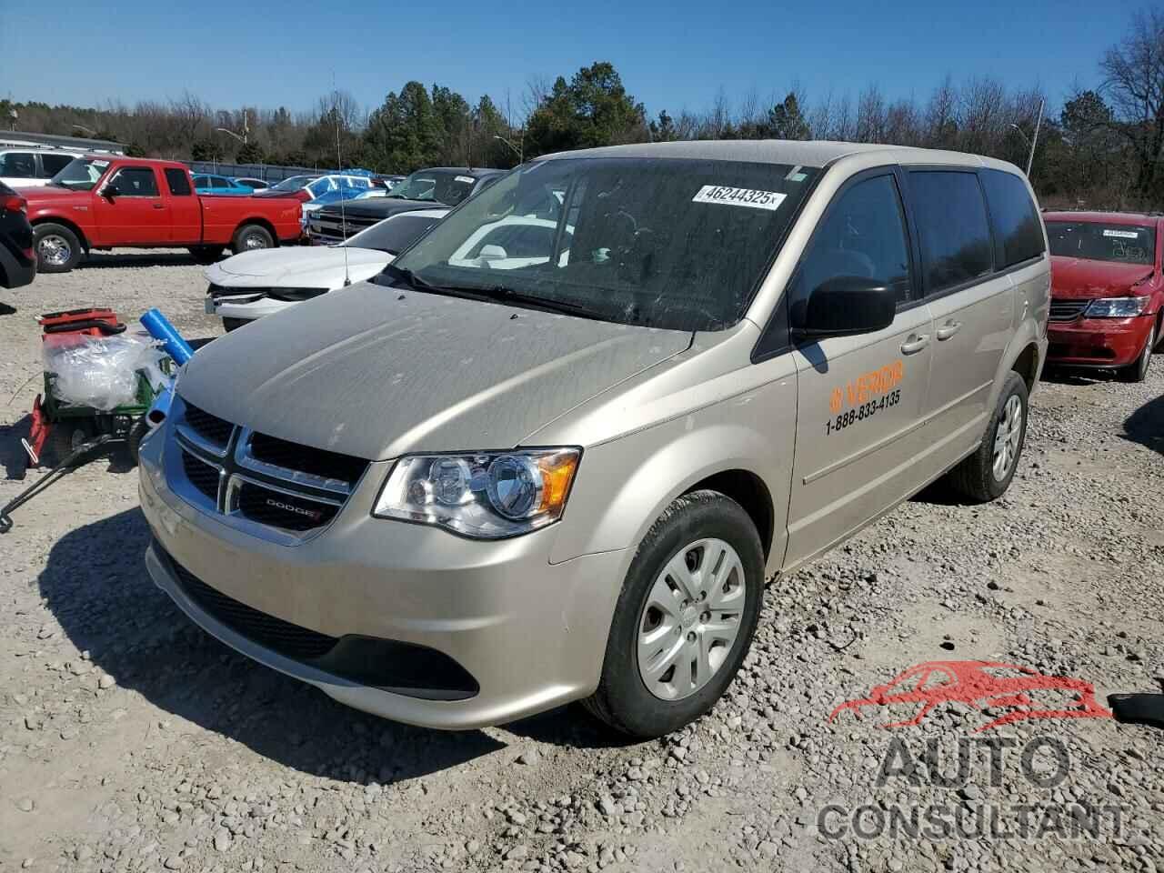DODGE CARAVAN 2014 - 2C4RDGBG8ER103677
