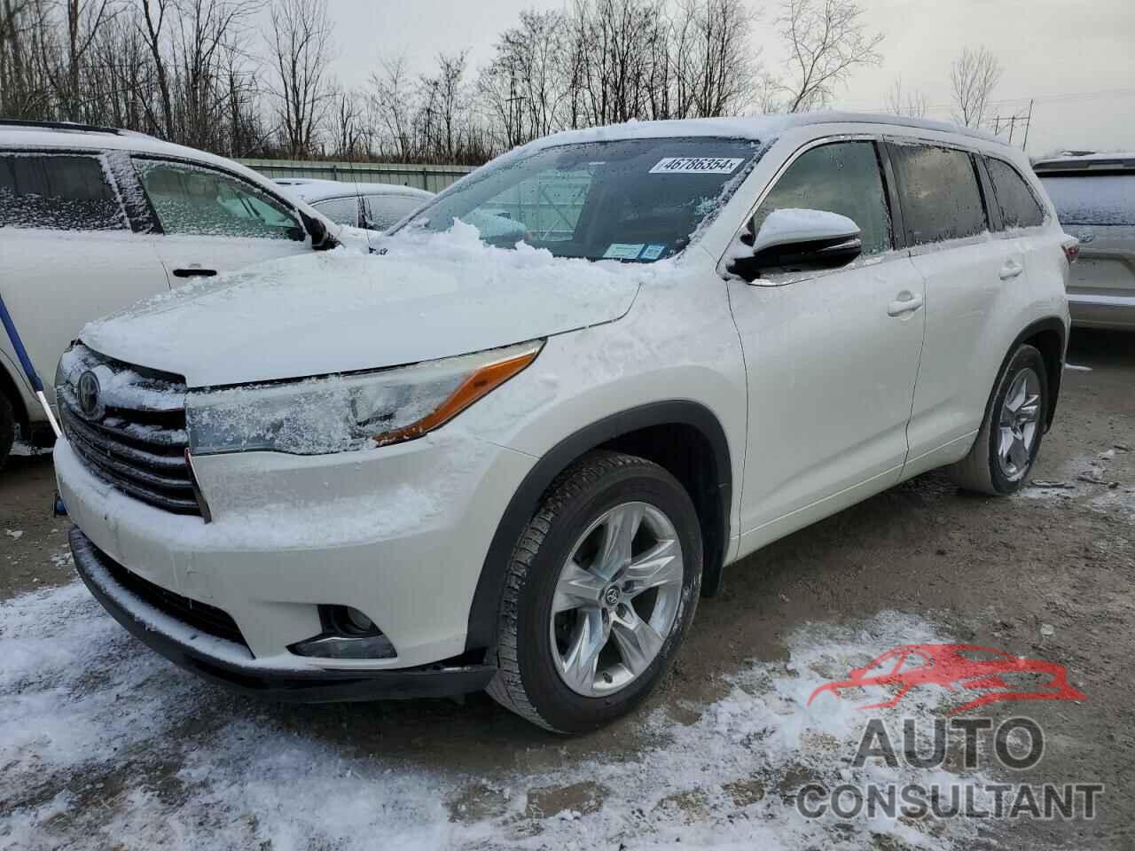 TOYOTA HIGHLANDER 2016 - 5TDDKRFH7GS291150